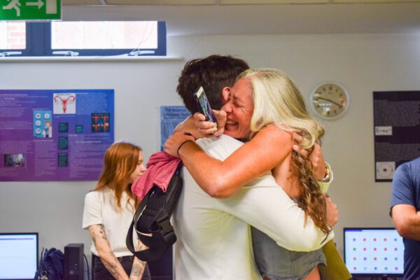 Students celebrate A-level results