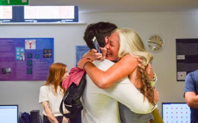 Elijah Tumelty With His Mum