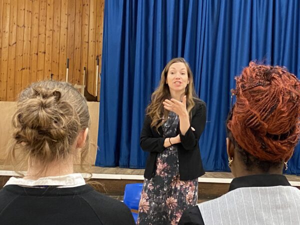 Students shine in Q&A session with local MP